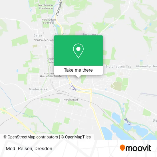 Карта Med. Reisen