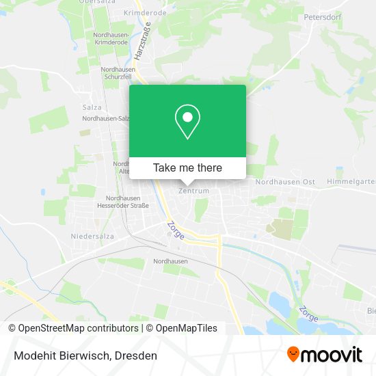 Карта Modehit Bierwisch