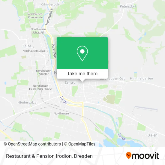 Карта Restaurant & Pension Irodion