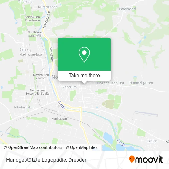 Карта Hundgestützte Logopädie