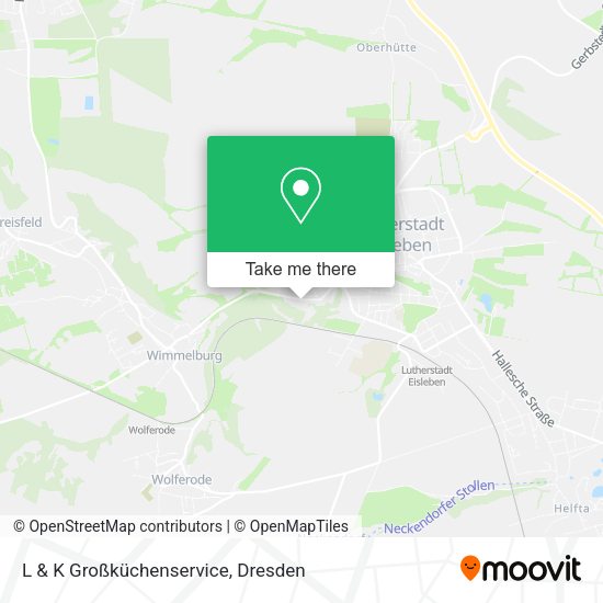 Карта L & K Großküchenservice