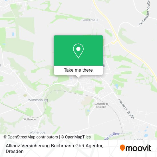 Карта Allianz Versicherung Buchmann GbR Agentur