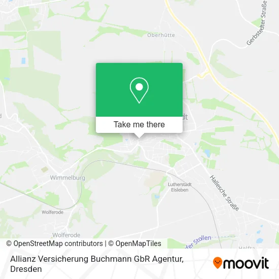Карта Allianz Versicherung Buchmann GbR Agentur