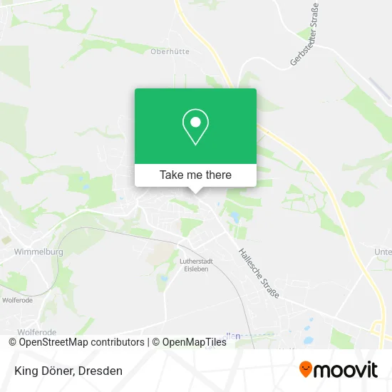 Карта King Döner