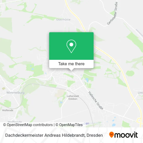 Карта Dachdeckermeister Andreas Hildebrandt