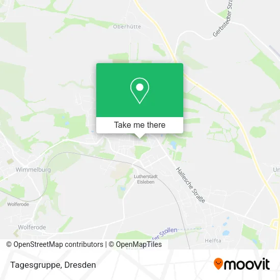 Карта Tagesgruppe