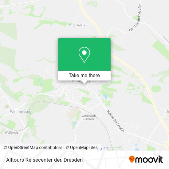 Карта Alltours Reisecenter der