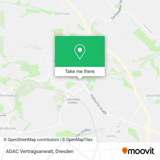 Карта ADAC Vertragsanwalt