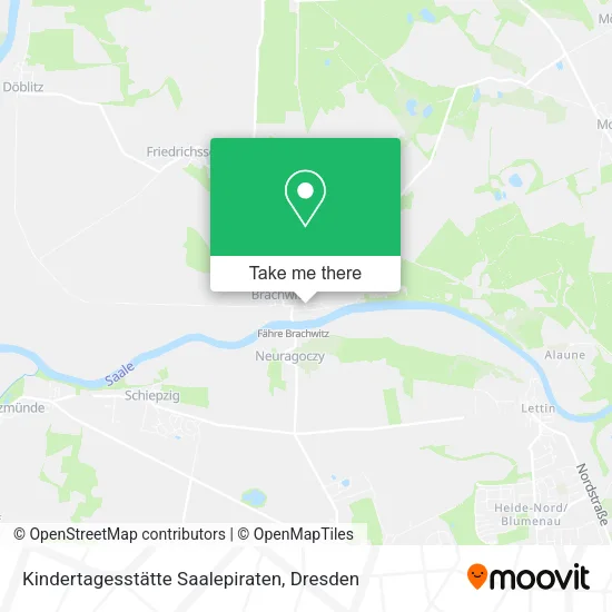 Карта Kindertagesstätte Saalepiraten