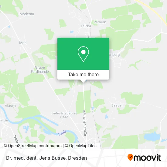 Карта Dr. med. dent. Jens Busse