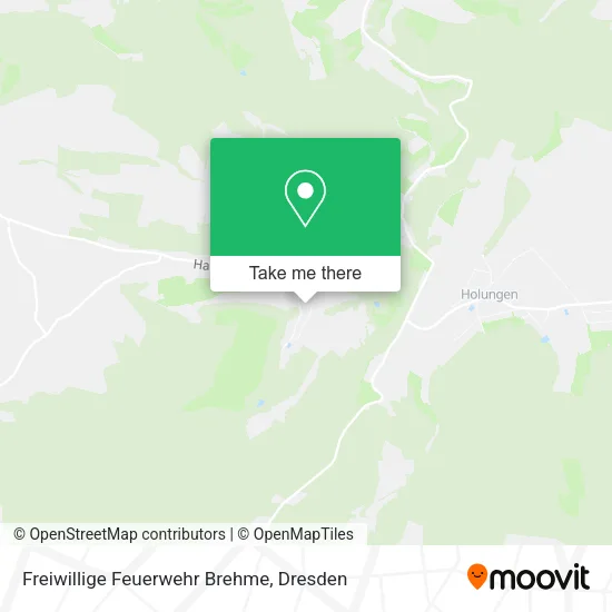 Карта Freiwillige Feuerwehr Brehme