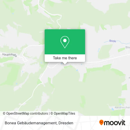 Карта Bonea Gebäudemanagement