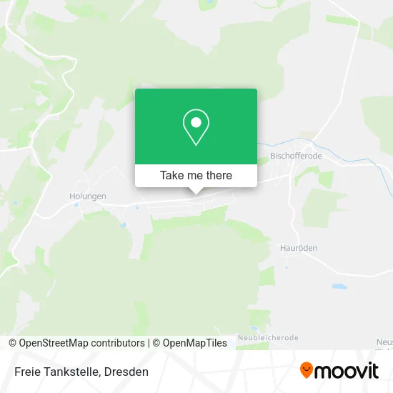 Карта Freie Tankstelle