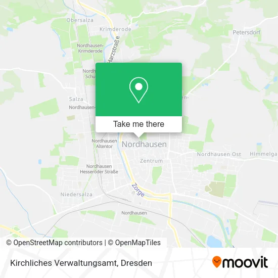 Карта Kirchliches Verwaltungsamt
