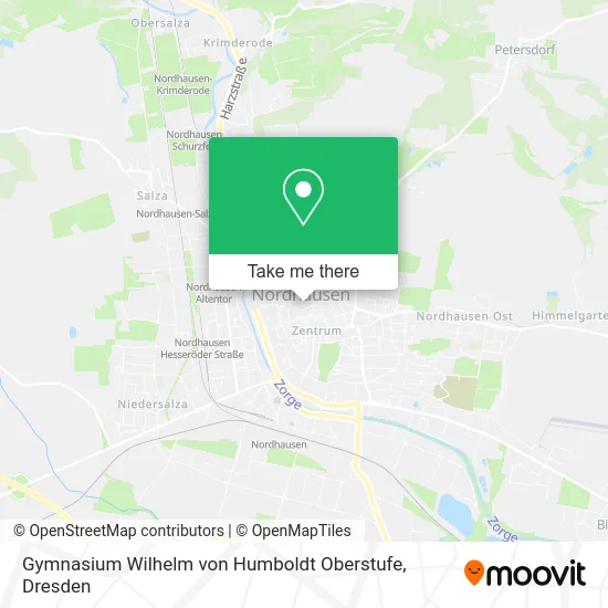 Карта Gymnasium Wilhelm von Humboldt Oberstufe