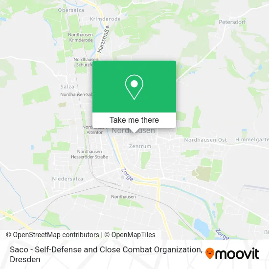 Карта Saco - Self-Defense and Close Combat Organization