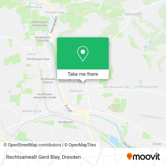 Карта Rechtsanwalt Gerd Bley