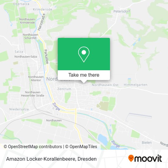 Карта Amazon Locker-Korallenbeere