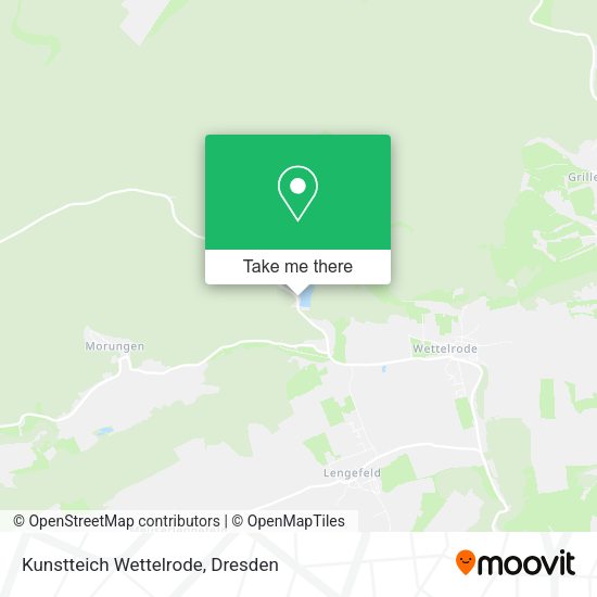 Карта Kunstteich Wettelrode