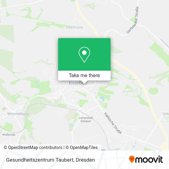 Карта Gesundheitszentrum Taubert
