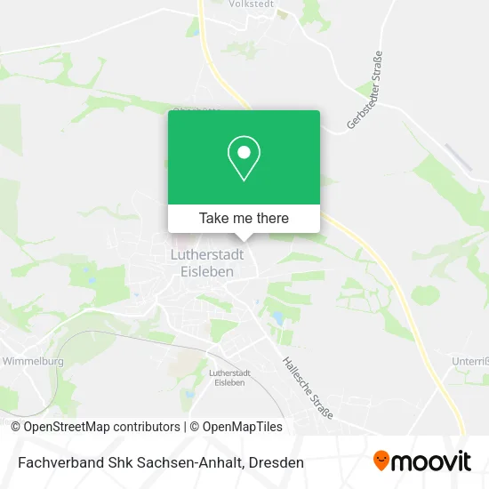 Карта Fachverband Shk Sachsen-Anhalt