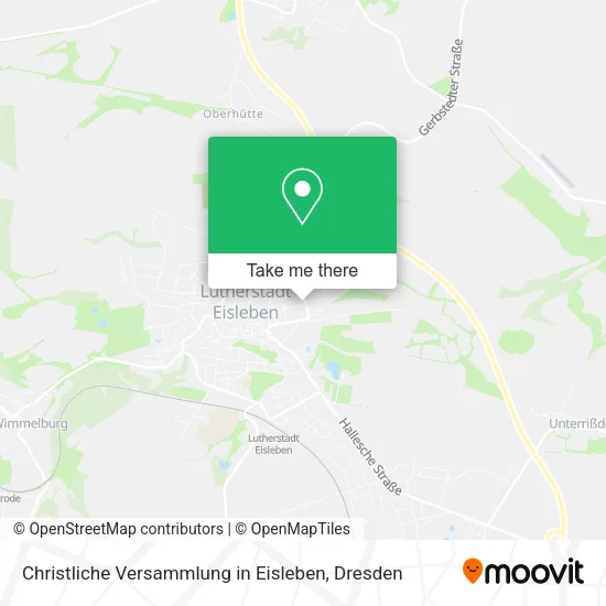 Карта Christliche Versammlung in Eisleben