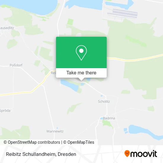 Карта Reibitz Schullandheim