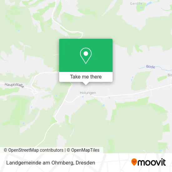 Карта Landgemeinde am Ohmberg