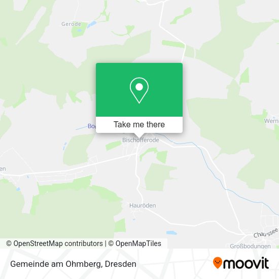 Карта Gemeinde am Ohmberg