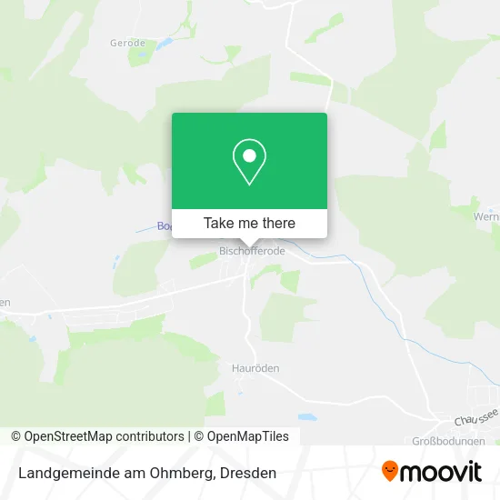 Карта Landgemeinde am Ohmberg