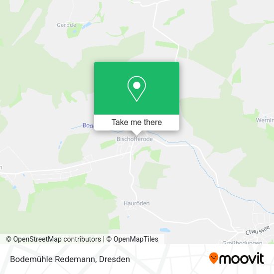 Карта Bodemühle Redemann