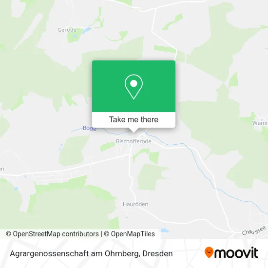 Agrargenossenschaft am Ohmberg map