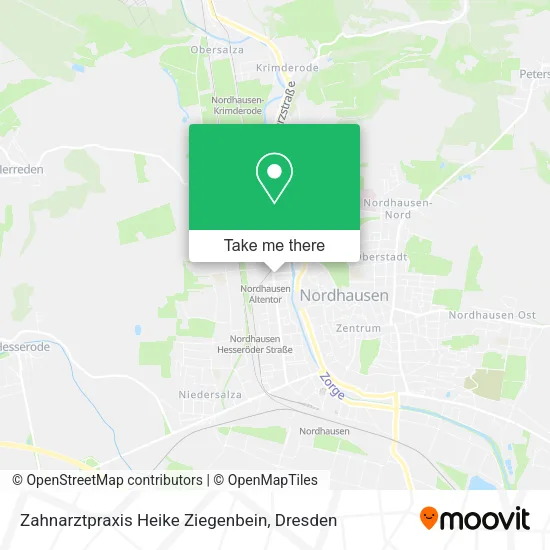 Карта Zahnarztpraxis Heike Ziegenbein