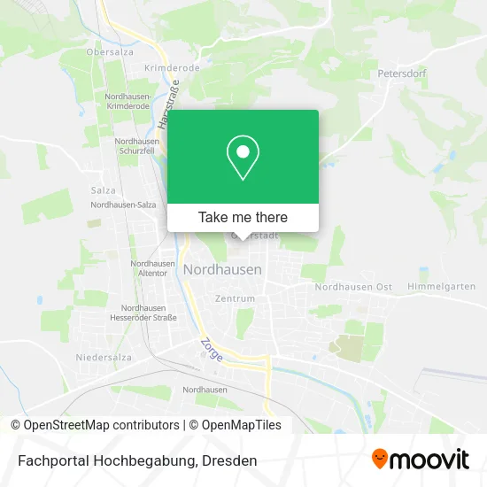 Карта Fachportal Hochbegabung