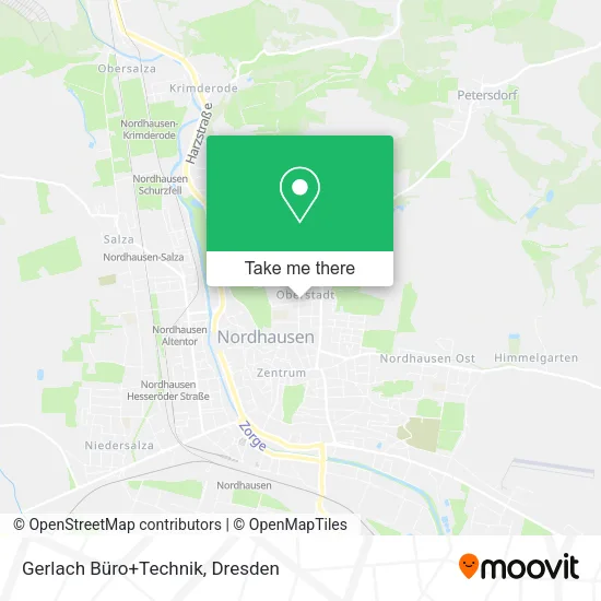 Карта Gerlach Büro+Technik