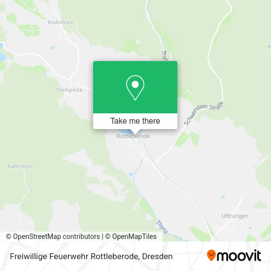Карта Freiwillige Feuerwehr Rottleberode