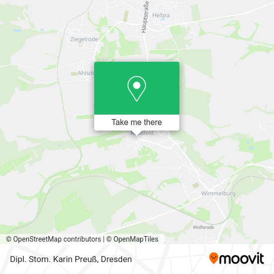 Карта Dipl. Stom. Karin Preuß