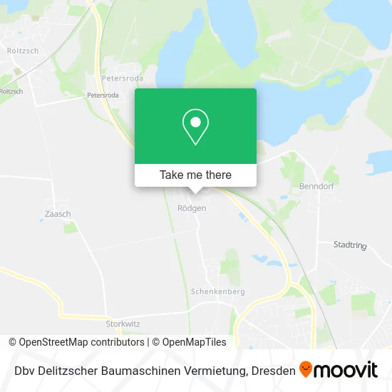 Карта Dbv Delitzscher Baumaschinen Vermietung