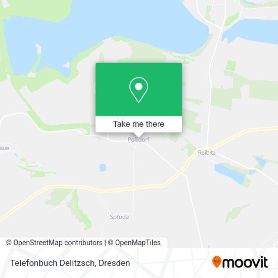 Карта Telefonbuch Delitzsch