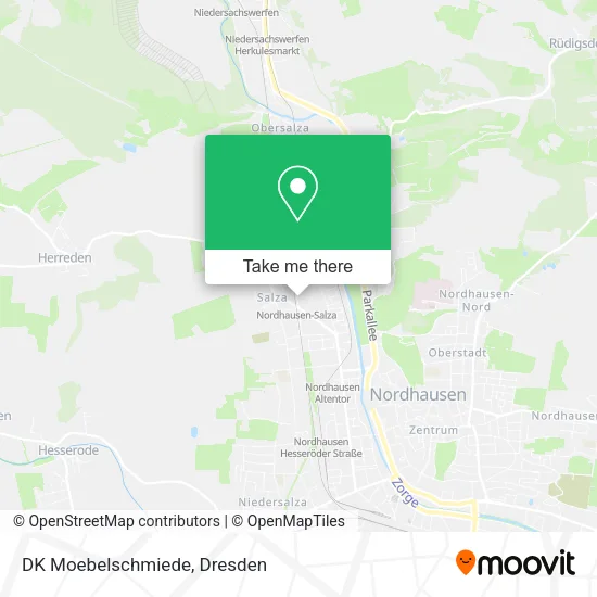 Карта DK Moebelschmiede