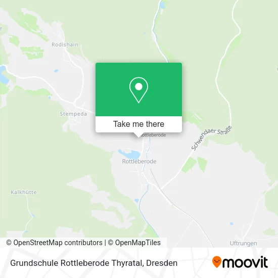 Карта Grundschule Rottleberode Thyratal