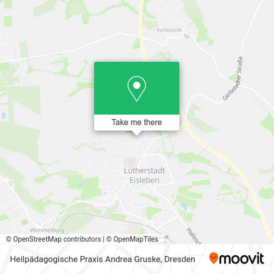 Карта Heilpädagogische Praxis Andrea Gruske