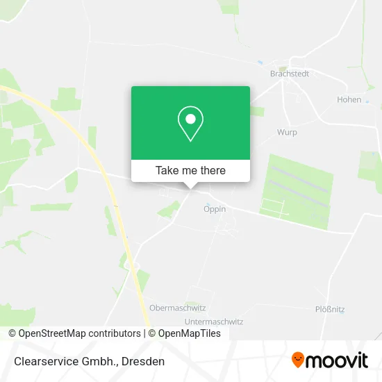 Карта Clearservice Gmbh.