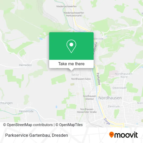 Карта Parkservice Gartenbau