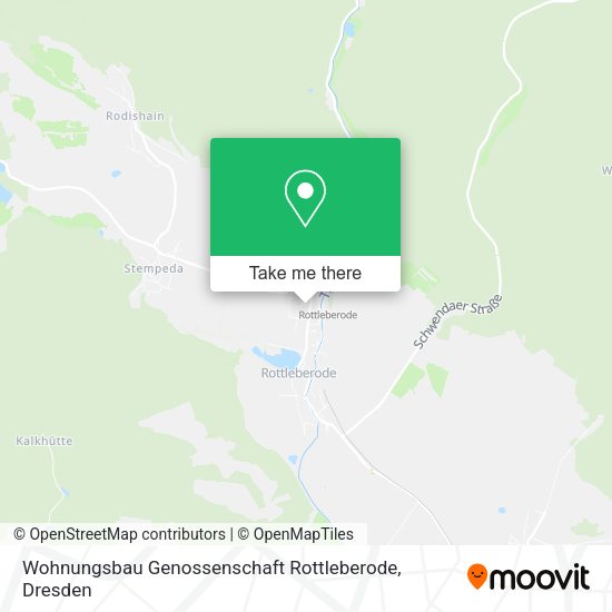 Карта Wohnungsbau Genossenschaft Rottleberode
