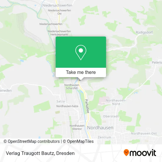 Карта Verlag Traugott Bautz