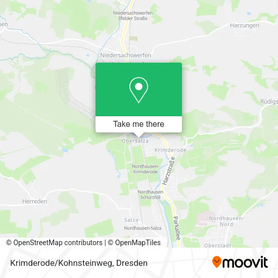 Карта Krimderode/Kohnsteinweg