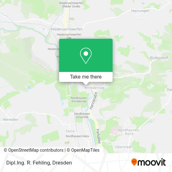 Карта Dipl.Ing. R. Fehling