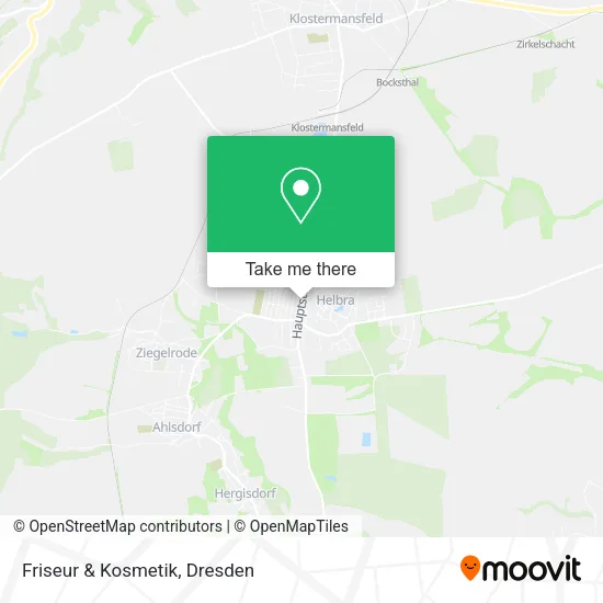 Карта Friseur & Kosmetik