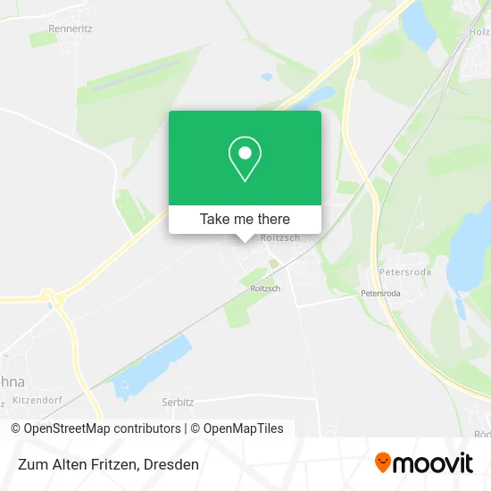 Карта Zum Alten Fritzen